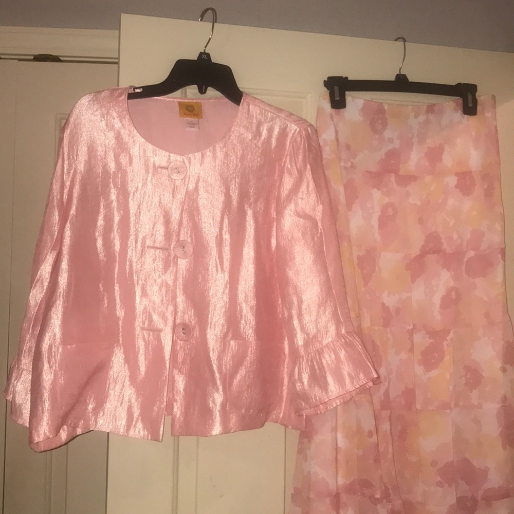 Jacket and skirt set.  Great for Easter 12/14